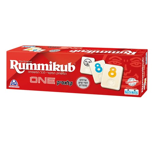 Rummikub ONE - אריזה דקה ושטוחה